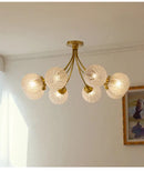 GobekUsa Glass Ball Ceiling Light: Modern Nordic Living Room Dining Room Bedroom Lamp