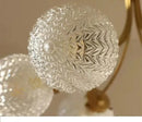 GobekUsa Glass Ball Ceiling Light: Modern Nordic Living Room Dining Room Bedroom Lamp
