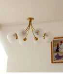 GobekUsa Glass Ball Ceiling Light: Modern Nordic Living Room Dining Room Bedroom Lamp