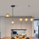 GobekUsa Glass Ball Chandelier Ceiling Lights for Home Decor - Modern LED Pendant Lamp
