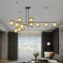 GobekUsa Glass Ball Chandelier Ceiling Lights for Home Decor - Modern LED Pendant Lamp