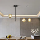 GobekUsa Glass Ball Chandelier Ceiling Lights for Home Decor - Modern LED Pendant Lamp