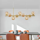 GobekUsa Glass Ball Chandelier for Dining Room