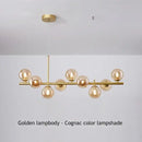 GobekUsa Glass Ball Chandelier for Dining Room