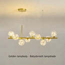 GobekUsa Glass Ball Chandelier for Dining Room