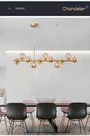 GobekUsa Glass Ball Chandelier for Home Lighting