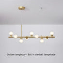 GobekUsa Glass Ball Chandelier for Home Lighting