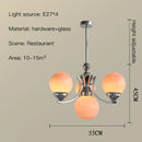 GobekUsa Glass Ball Chandelier for Modern Room Decor