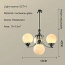 GobekUsa Glass Ball Chandelier for Modern Room Decor