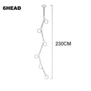GobekUsa Glass Ball Chandelier for Villa Hotel Staircase Decor