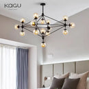 GobekUsa Glass Ball Chandelier Modern Minimalist Decor Lighting