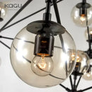 GobekUsa Glass Ball Chandelier Modern Minimalist Decor Lighting