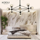 GobekUsa Glass Ball Chandelier Modern Minimalist Decor Lighting