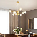 GobekUsa Glass Ball Chandelier Modern Spotlight Pendant Lamp Lighting