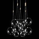 GobekUsa Glass Ball Chandelier - Nordic Modern Designer LED Pendant Lights for Home Decor
