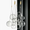 GobekUsa Glass Ball Chandelier - Nordic Modern Designer LED Pendant Lights for Home Decor
