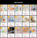 GobekUsa Glass Ball Vases Set for Home Decor