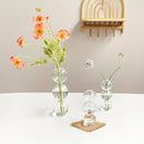 GobekUsa Glass Bubble Hydroponic Vase for Wedding and Home