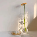 GobekUsa Glass Bubble Hydroponic Vase for Wedding and Home