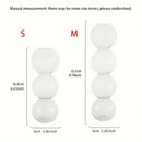 Clear glass bubble hydroponic vase wedding and living room decor by Decorbites