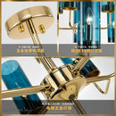 GobekUsa Glass Chandelier: Luxury Nordic LED Hanging Lamp for Living Room, Dining Room, Bedroom