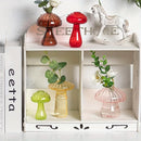 GobekUsa Glass Mushroom Hydroponic Planter for Home & Garden