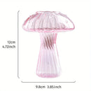 GobekUsa Glass Mushroom Hydroponic Planter for Home & Garden
