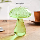 GobekUsa Glass Mushroom Hydroponic Planter for Home & Garden