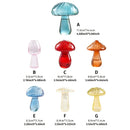 GobekUsa Glass Mushroom Hydroponic Planter for Home & Garden