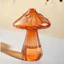 GobekUsa Glass Mushroom Hydroponic Planter for Home & Garden