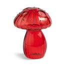 GobekUsa Glass Mushroom-Shaped Vase for Home Decor
