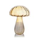 GobekUsa Glass Mushroom-Shaped Vase for Home Decor