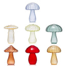 GobekUsa Glass Mushroom-Shaped Vase for Home Decor