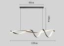 GobekUsa Glass Pendant Lights with LED for Modern Home Decor