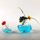 GobekUsa Glass Pomegranate Flower Vase Home Decor