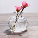 GobekUsa Glass Pomegranate Flower Vase Home Decor