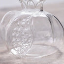 GobekUsa Glass Pomegranate Flower Vase Home Decor