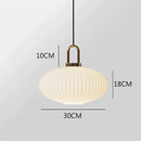GobekUsa Glass Stripe LED Pendant Lights for Stylish Indoor Home Decor