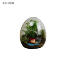GobekUsa Glass Succulent Egg-shaped Terrarium