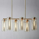 GobekUsa Glass Suspension Pendant Light for Modern Island Ceiling and Dining Room