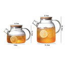 GobekUsa Glass Teapot Cold Water Jug 1000ml/1600ml