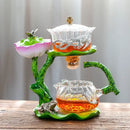 GobekUsa Glass Teapot & Lazy Tea Infuser - Home & Office Tea Set