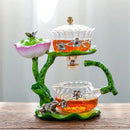 GobekUsa Glass Teapot & Lazy Tea Infuser - Home & Office Tea Set