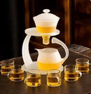 GobekUsa Glass Teapot with Magnetic Drip Pot and Base