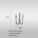 GobekUsa Glass Tube Dining Chandelier Modern Lamps