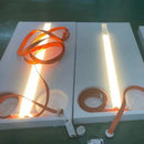 GobekUsa Glass Tube Pendant Lamp: Modern LED Lighting for Living Room, Duplex Villa Staircase