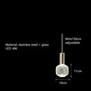 GobekUsa Glass Tubes Chandelier LED Pendant Lamp for Modern Luxury Lighting