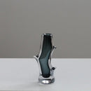 GobekUsa Glass Vase Branch Fork Shape Thick Bottle Floral Arrangement Terrarium
