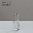 GobekUsa Glass Vase Branch Fork Shape Thick Bottle Floral Arrangement Terrarium