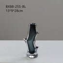 GobekUsa Glass Vase Branch Fork Shape Thick Bottle Floral Arrangement Terrarium